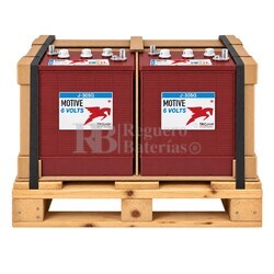 2 Bater�as TROJAN J305G-AC | 6 Voltios 350 Amperios